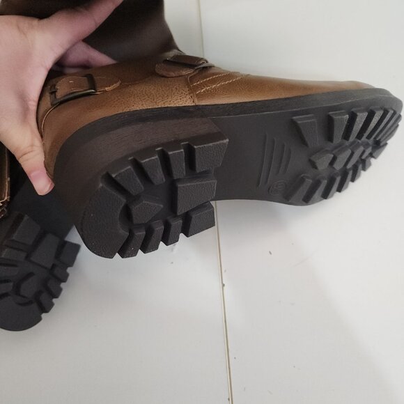 Target Mossimo Light Brown Heels Boots Women's Size 9.5 NEW - Picture 13 of 13